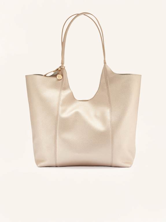 Apple of Eden Hobo Bag BEIGE/ GOLD