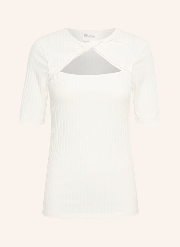 MY ESSENTIAL WARDROBE Kurzarm-Bluse BUSTA WEISS