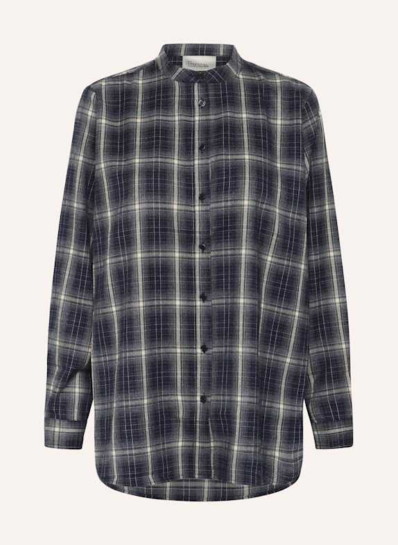 MY ESSENTIAL WARDROBE Oversized-Hemdbluse MARLY DUNKELBLAU