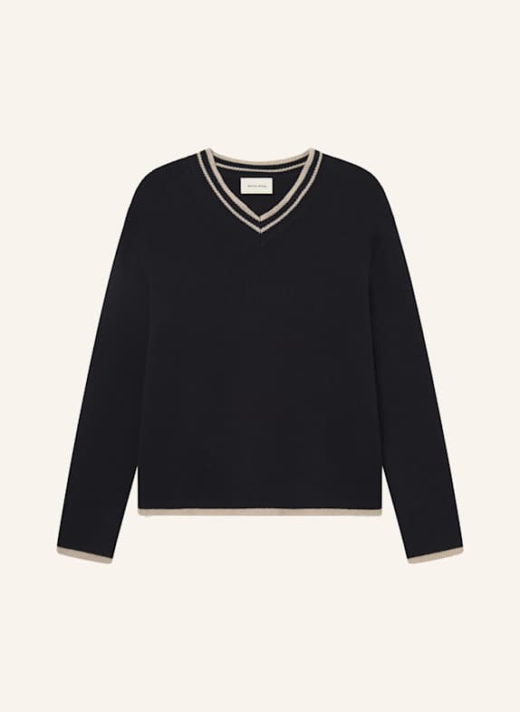 WOOD WOOD Strickpullover WWCOBEK DUNKELBLAU