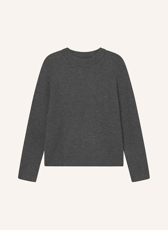 WOOD WOOD Strickpullover WWKEVIN DUNKELGRAU