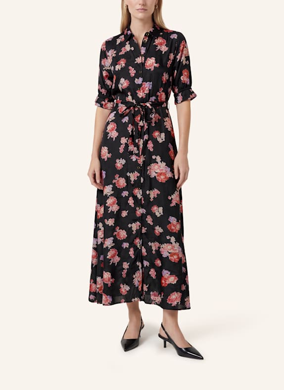 KAFFE Maxikleid KAVELANA SCHWARZ