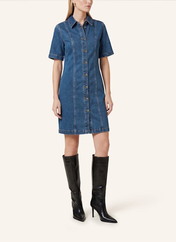 KAFFE Denimkleid KALENA BLAU