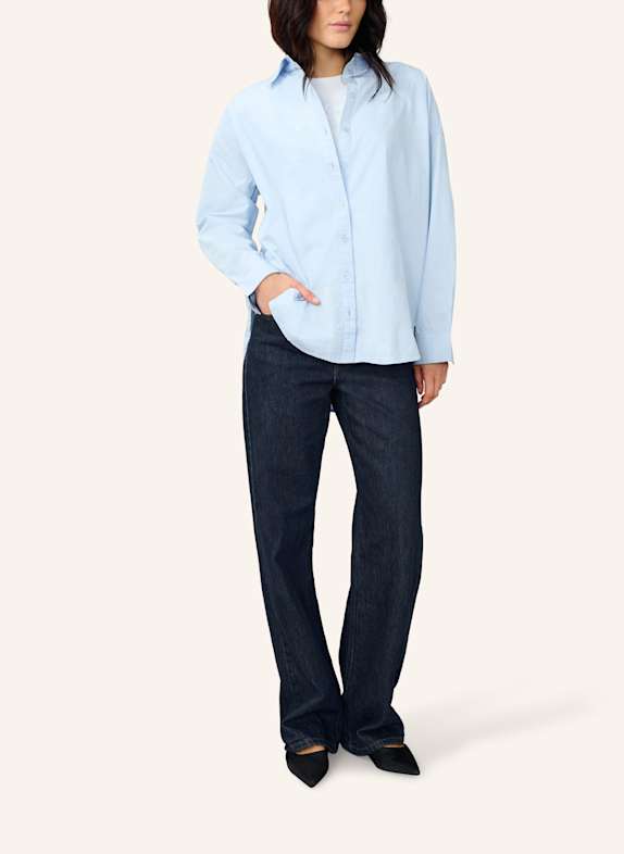 MY ESSENTIAL WARDROBE Oversized-Hemdbluse BOXY BLAU