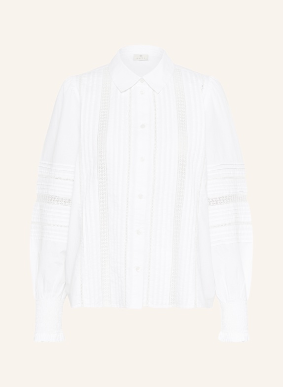 KAFFE Hemdbluse KABELLA WEISS