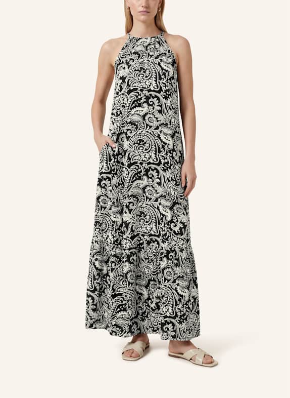 KAFFE Maxikleid KABELLA SCHWARZ
