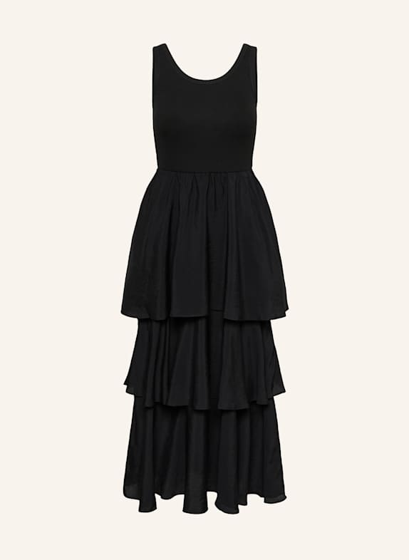 KAFFE Maxikleid KAERIKA SCHWARZ
