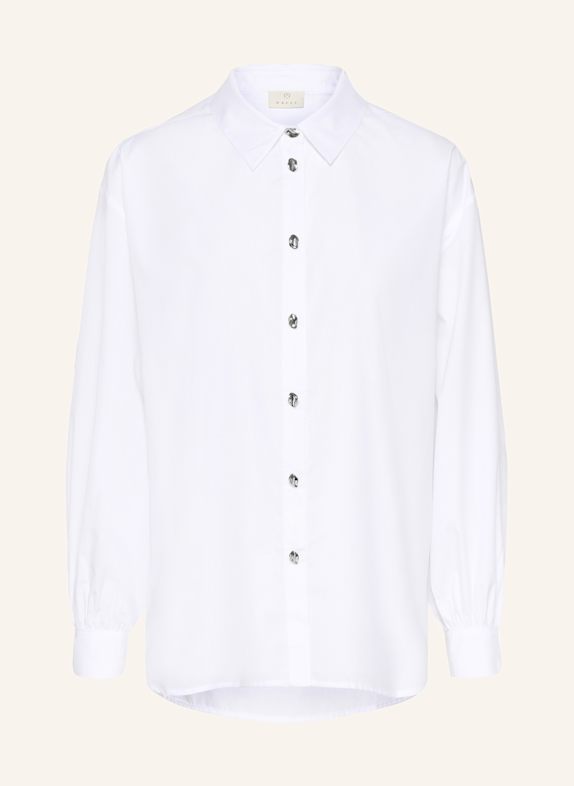 KAFFE Hemdbluse KANOELLA WEISS