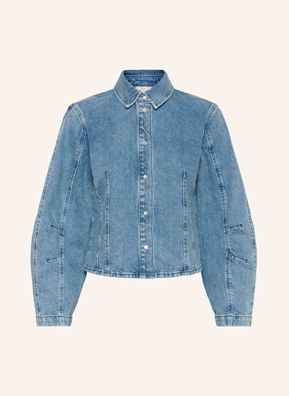 KAFFE Denimhemd KAVALLIS BLAU