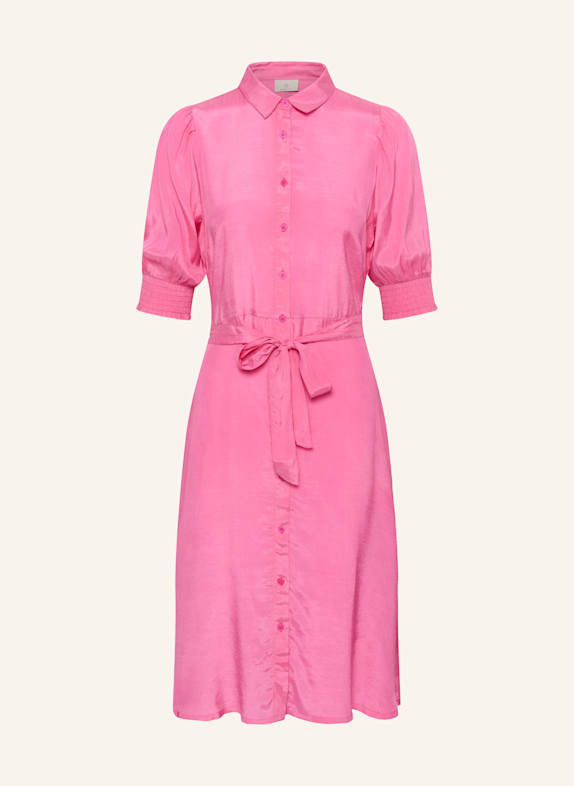 KAFFE Hemdblusenkleid KAEMINE PINK