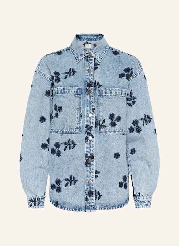 KAFFE Jeansjacke KABABENA BLAU
