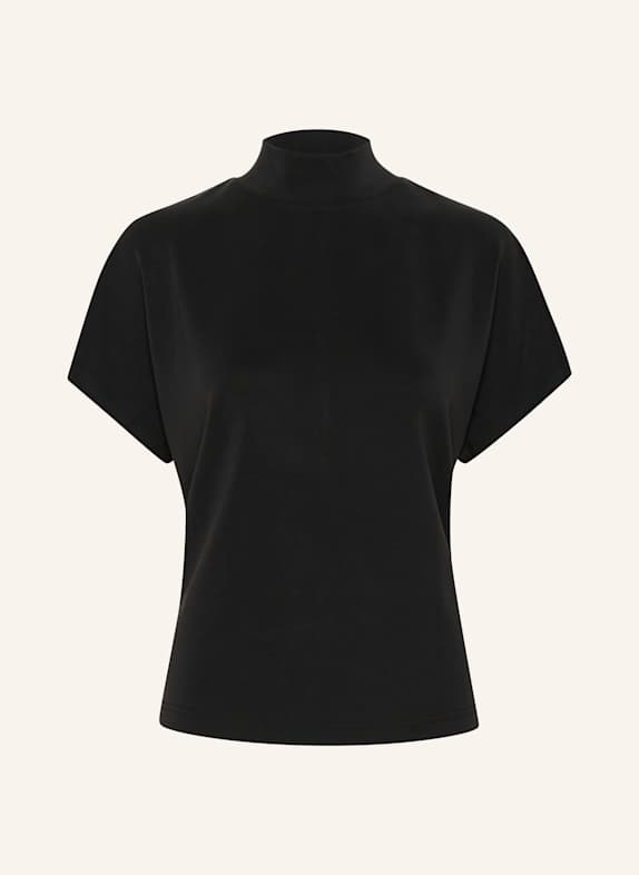 MY ESSENTIAL WARDROBE Kurzarmbluse MWELLE SCHWARZ