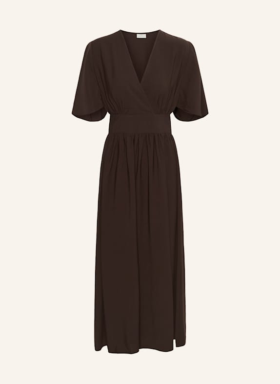 KAFFE Maxikleid KASIRENA BRAUN