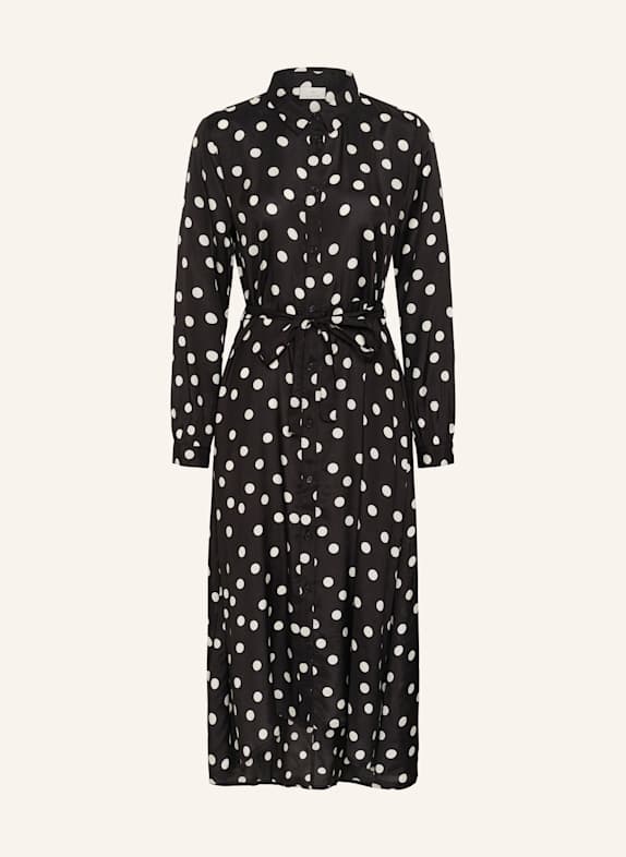 KAFFE Hemdblusenkleid KAOLINE SCHWARZ