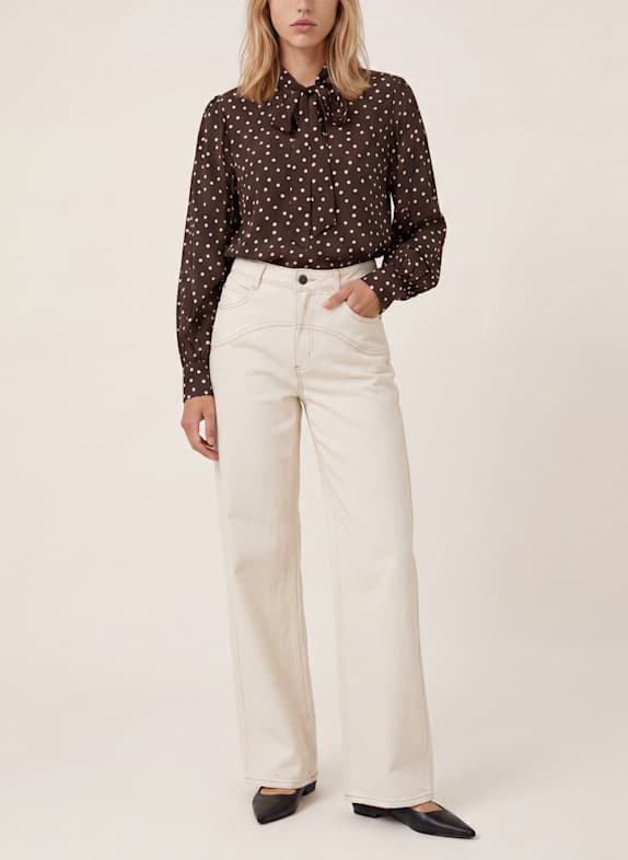 KAFFE Wide Leg Jeans KACATHARINA WEISS