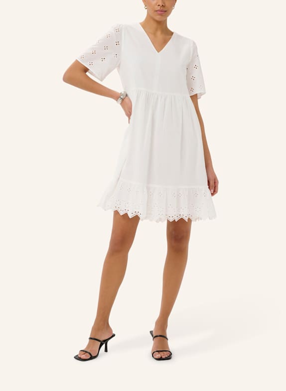 KAFFE Sommerkleid KAMOLLY WEISS