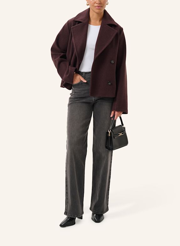 KAFFE Trench-Jacke KASATURN ROT