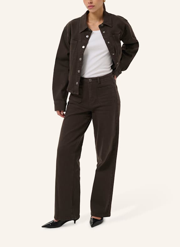 KAFFE Jeans KABROOK BRAUN