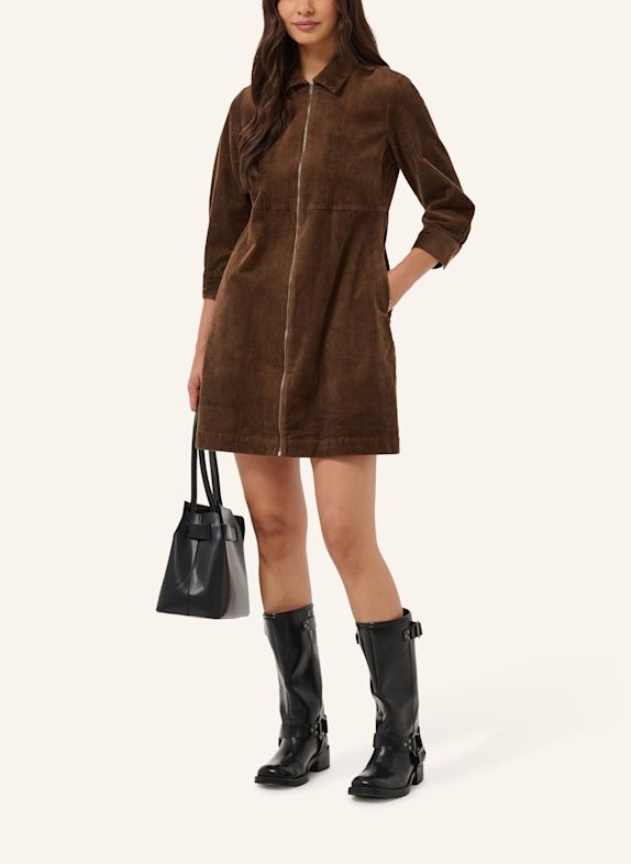 KAFFE Minikleid KASELLA BRAUN