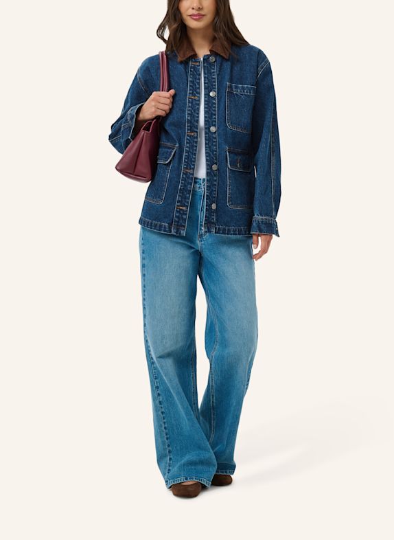 KAFFE Jeansjacke KAGORDIE BLAU