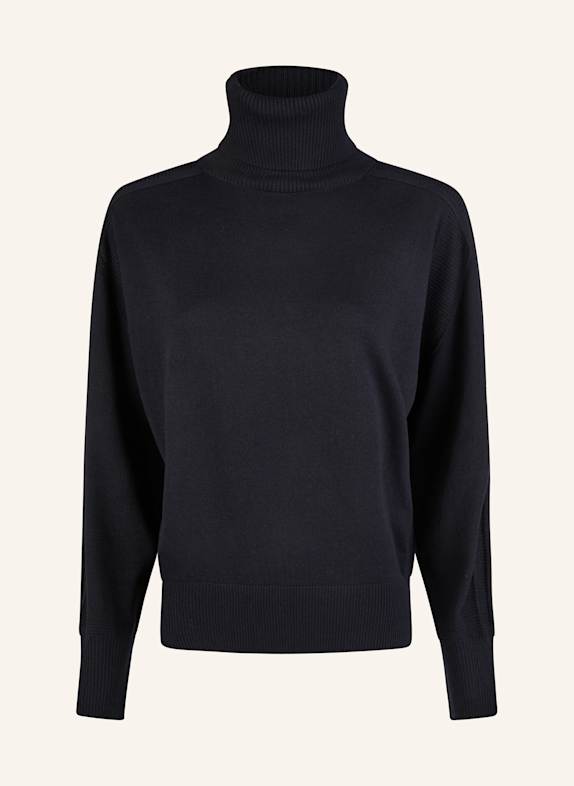 MARC AUREL Rollkragenpullover SCHWARZ