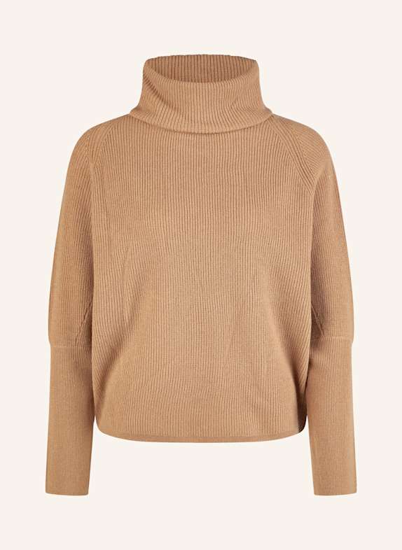 MARC AUREL Rollkragenpullover CAMEL