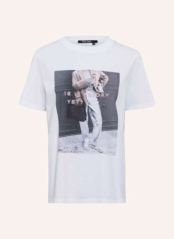 MARC AUREL T-Shirt WEISS
