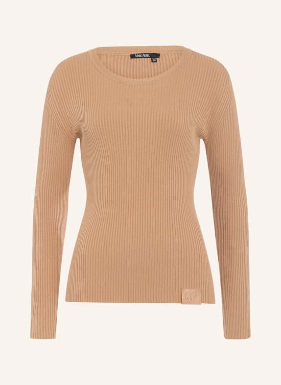 MARC AUREL Pullover BRAUN