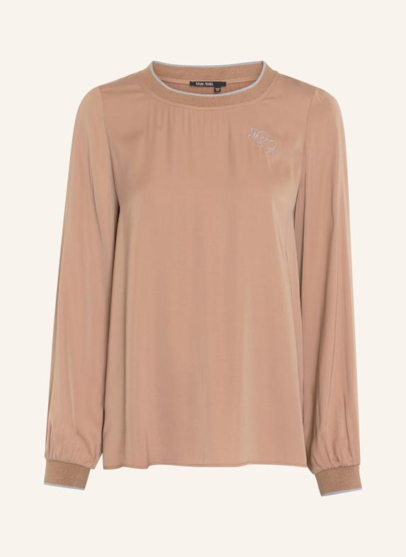 MARC AUREL Blusenshirt BRAUN