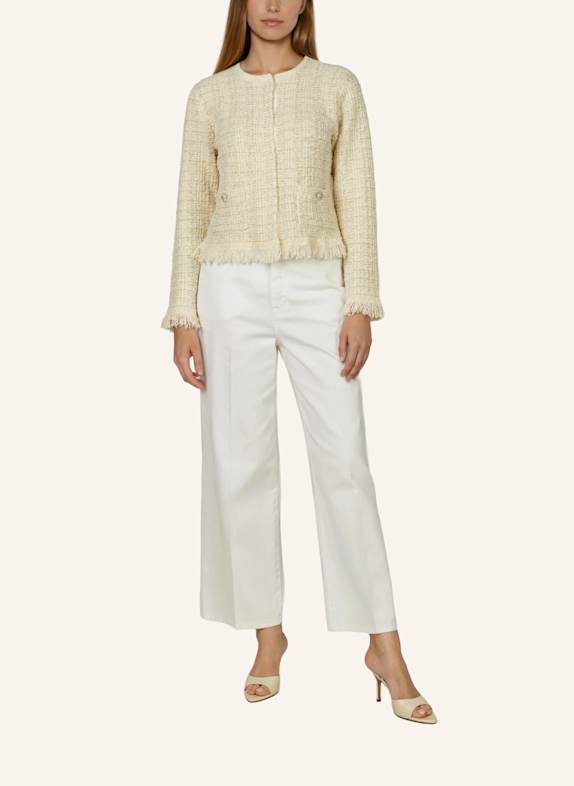 MARC AUREL Strickjacke CREME