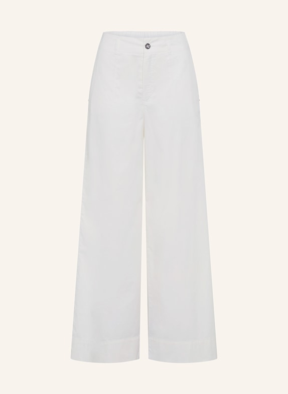 MARC AUREL Baumwollhose WEISS
