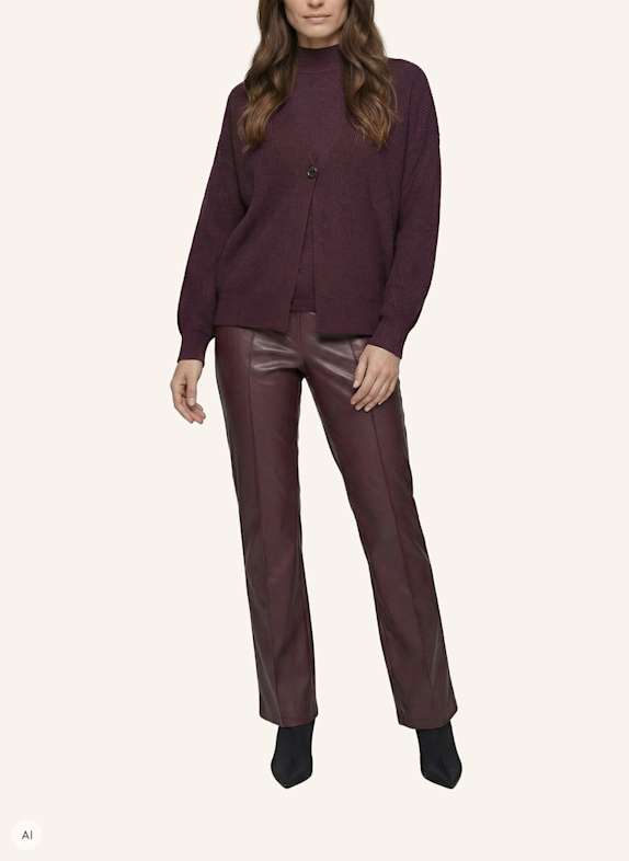 MARC AUREL Strickjacke LILA