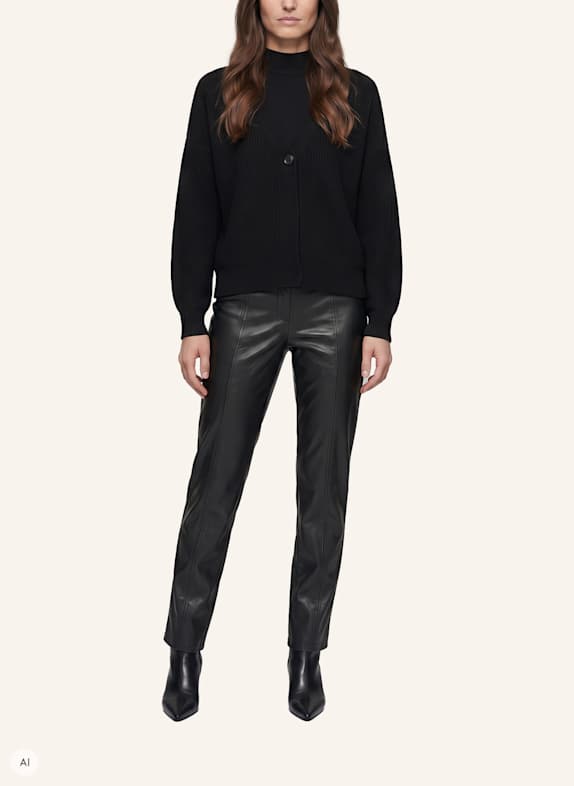 MARC AUREL Strickjacke SCHWARZ