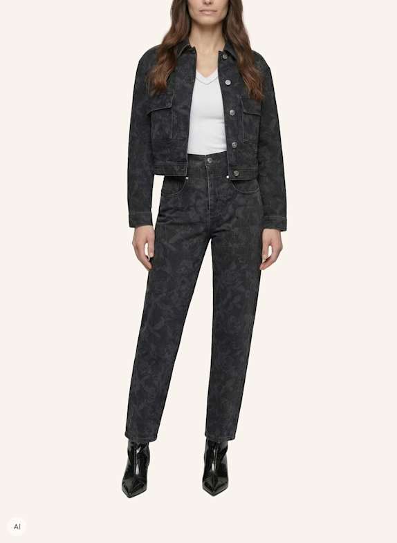 MARC AUREL Jeansjacke SCHWARZ