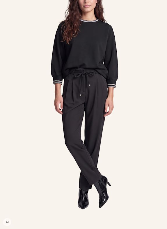 MARC AUREL Shirt SCHWARZ