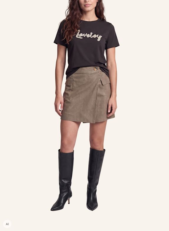 MARC AUREL Shirt SCHWARZ