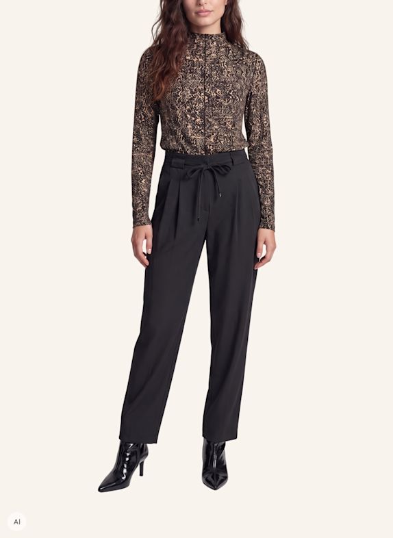 MARC AUREL Shirt SCHWARZ