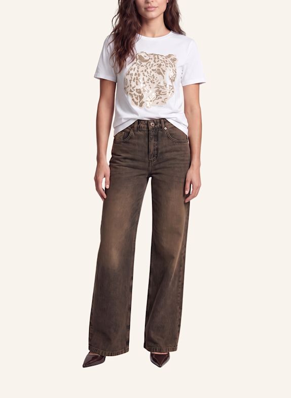 MARC AUREL Shirt WEISS