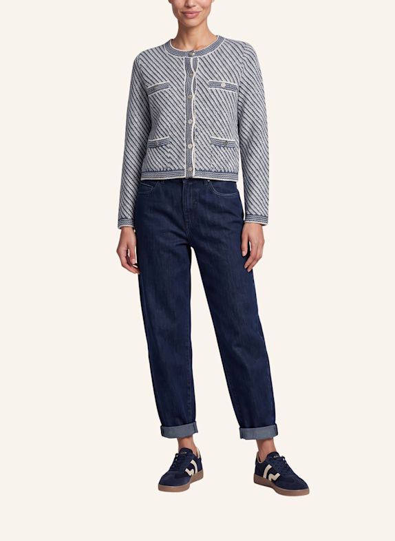 MARC AUREL Strickjacke BLAU