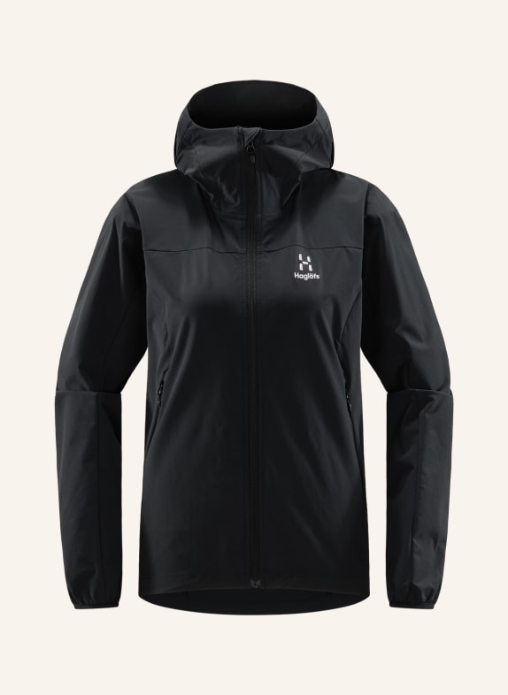 Haglöfs Softshelljacke MOVE SOFTSHELL HOOD SCHWARZ