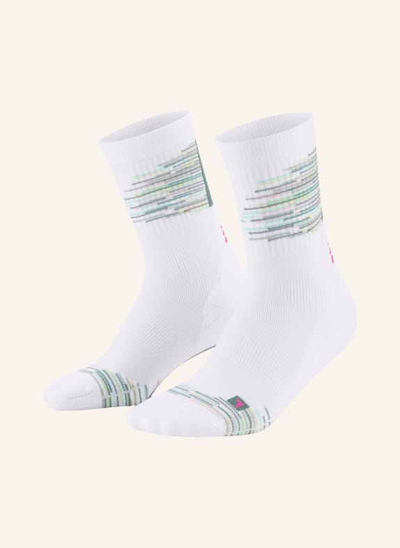 cep Laufsocken PARIS VIBES MID CUT mit Kompression WEISS