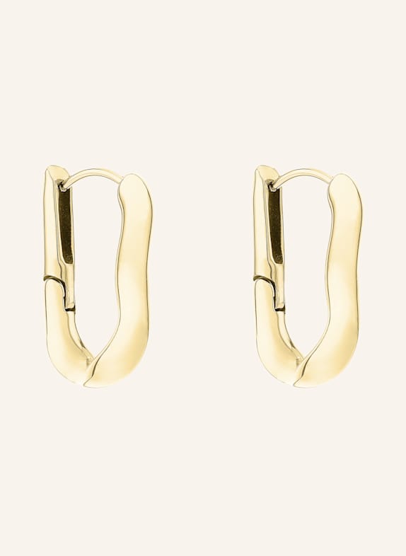 LIEBESKIND Creolen  aus  Edelstahl GOLD