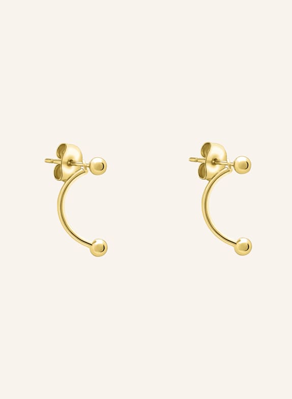 LIEBESKIND Creolen  aus  Edelstahl GOLD