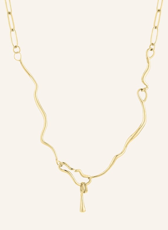 LIEBESKIND Halskette  aus  Edelstahl GOLD