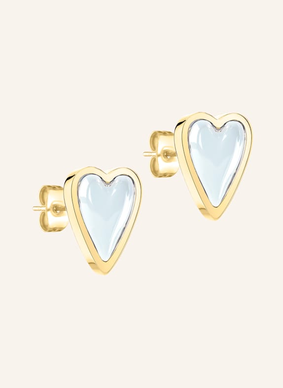 LIEBESKIND Ohrstecker  aus  Edelstahl GOLD