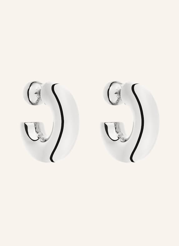 LIEBESKIND Creolen  aus  Edelstahl SILBER