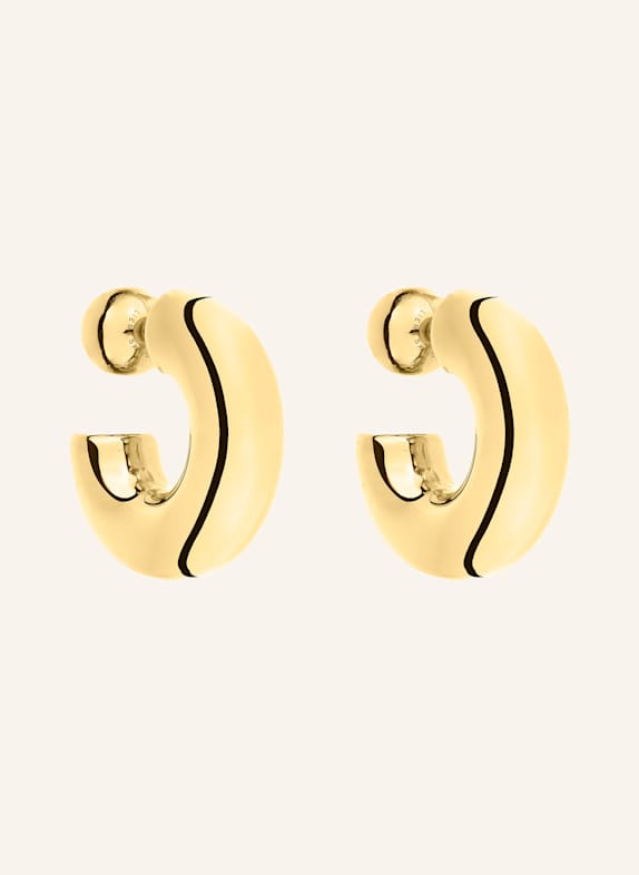 LIEBESKIND Creolen  aus  Edelstahl GOLD