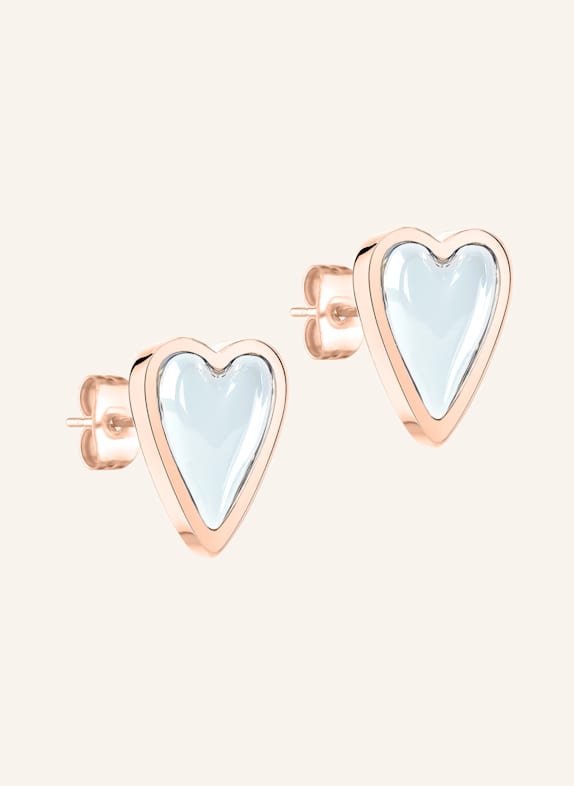 LIEBESKIND Ohrstecker  aus  Edelstahl ROSÉGOLD