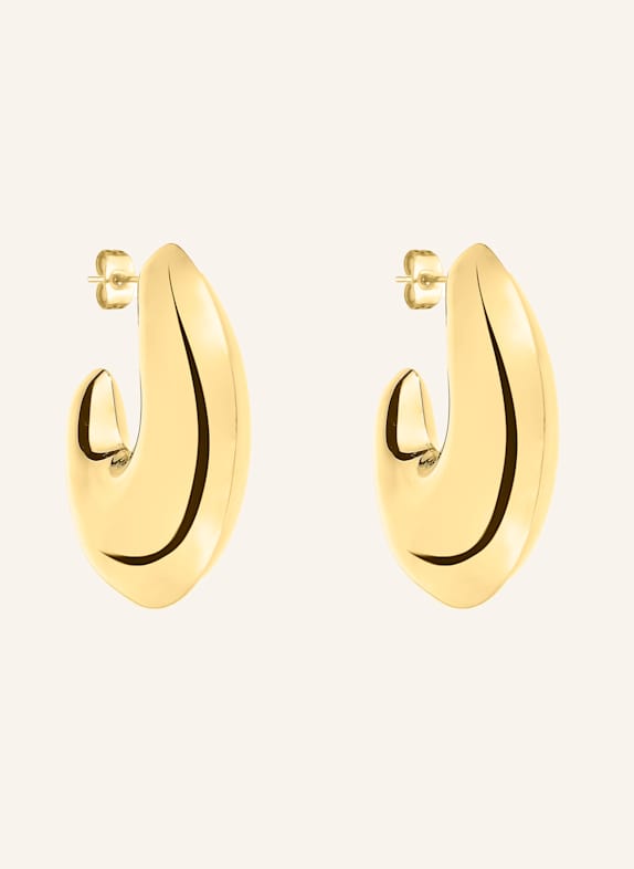 LIEBESKIND Creolen  aus  Edelstahl GOLD