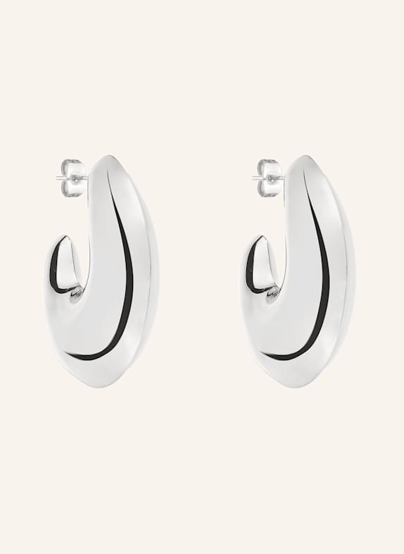 LIEBESKIND Creolen  aus  Edelstahl SILBER